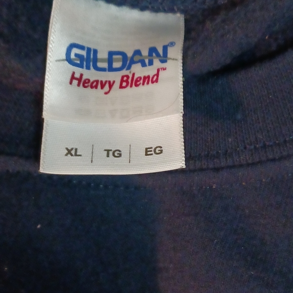 Sweatshirt XL Winter Reindeer Unisex blue - Picture 2 of 6